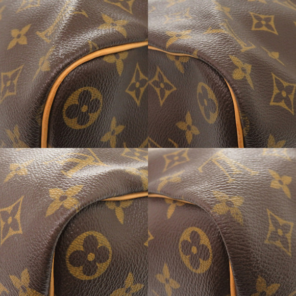 LOUIS VUITTON Brown Monogram Keepall 45 Boston Bag - Picture 4 of 10